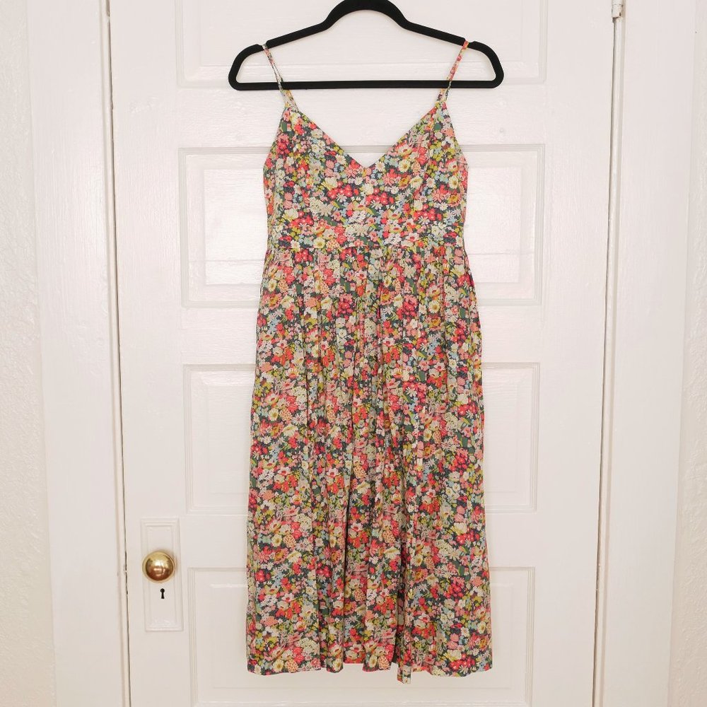 J. Crew Liberty Fabric Floral Dress